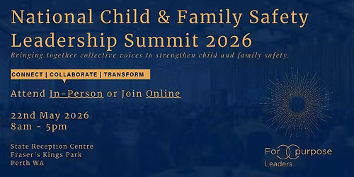 National Child & Family Safety Leadership Summit 2026