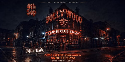 Bollywood after Dark in Berlin 4th Sep!