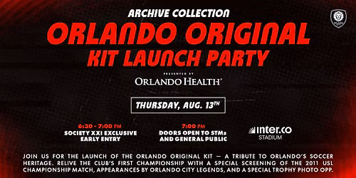 Orlando Original Kit Launch Party presented by Orlando Health