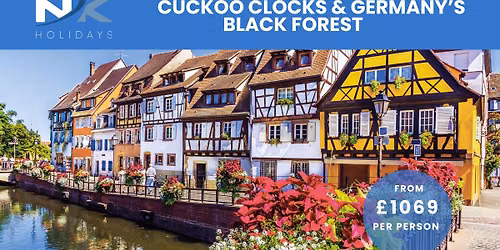Cuckoo Clocks & Germany's Black Forest inc. Coach Travel 