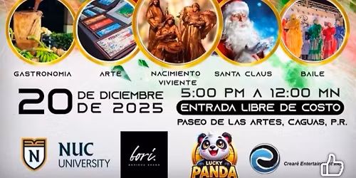 ALEGRIA NAVIDE\u00d1A en Paseo de los Artistas Caguas