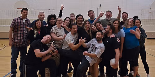 Singles volleyball!