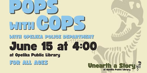 Pops with Cops at Opelika Public Library