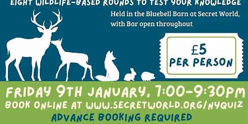 New Year Wildlife Quiz Night
