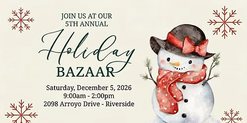 5th Annual Holiday Bazaar