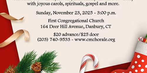 CT Master Chorale Annual Holiday Prelude Concert