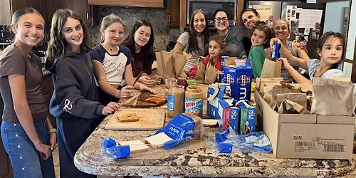 Make lunch bags for the hungry