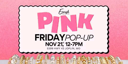 Erimish Pink Friday Pop Up