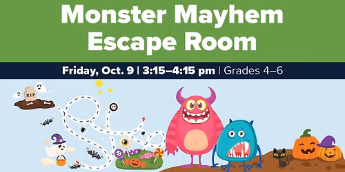 Monster Mayhem Escape Room
