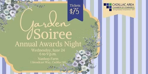 Annual Awards Night: Garden Soiree