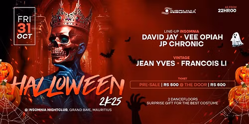 Halloween 2k25 At Insomnia