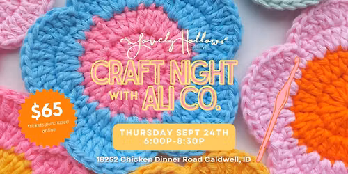 Crochet Night on the Farm