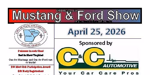 2026 Annual Mustang & Ford Show 