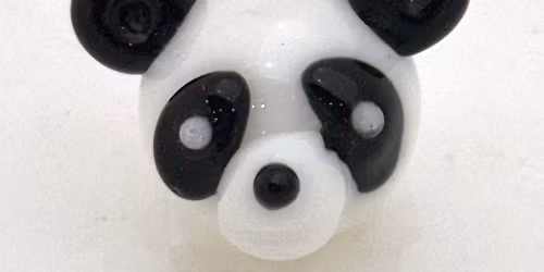 Flameworking - Panda Head