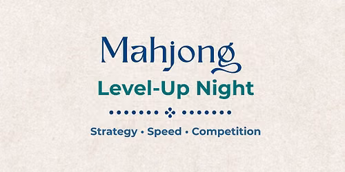 Mahjong Level Up Night at Ono Offshore