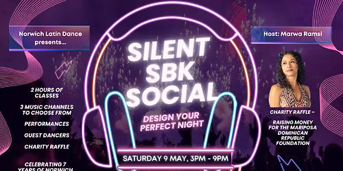 Silent SBK Social (Salsa, Bachata, Kizomba tracks, classes and more!)