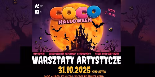Warsztaty Artystyczne Halloween | 31.10.2025 | Oborniki \u015al\u0105skie