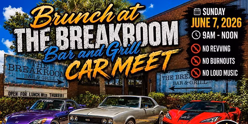 Brunch at The Breakroom Car Meet