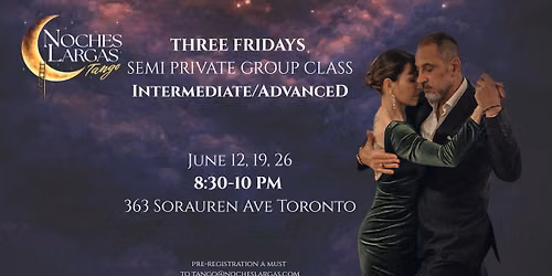 Semi Private Intermediate \/ Advanced group