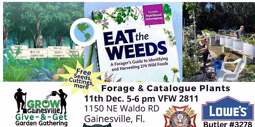 Wild Foods Foraging & Cataloging