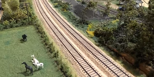 Modular Model Railroad exhibition by the S&SSofVA at the Greenberg Show