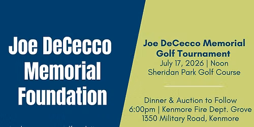 Joe DeCecco Memorial Golf Tournament & Dinner