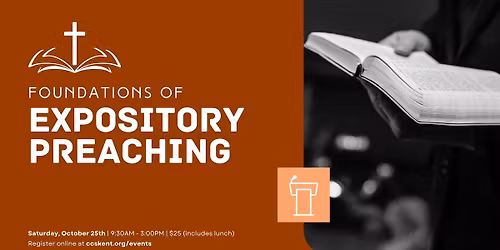 Foundations of Expository Preaching