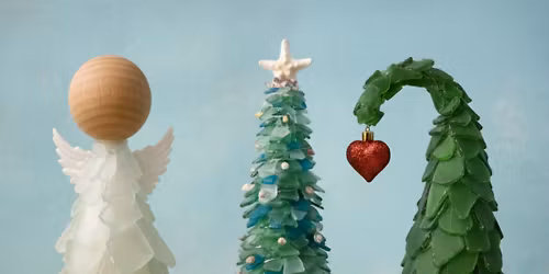 Sea glass Christmas Tree Party
