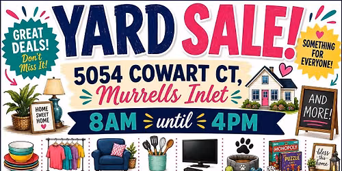 Yard Sale - Save the date
