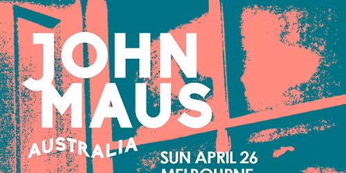 John Maus Melbourne show at Max Watts