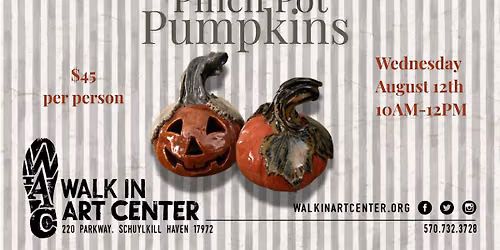 Pinch Pot Pumpkins!