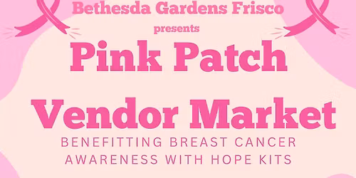 Pink Patch Vendor Market