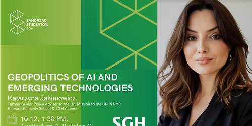 Geopolitics of AI and Emerging Technologies