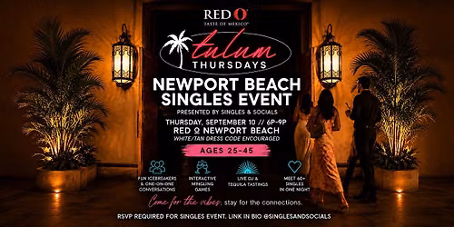 Singles Mixer Newport Beach - Speed Dating Alternative
