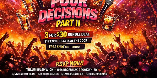 Pour Decisions Part II: Karaoke Brunch Party