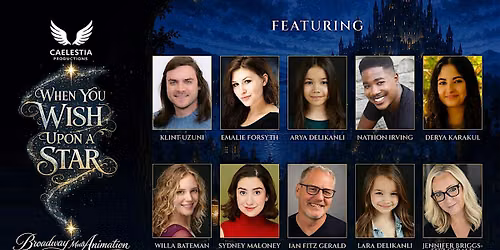 WHEN YOU WISH UPON A STAR: Broadway Meets Animation