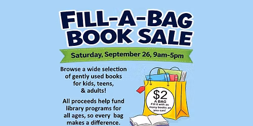 FILL-A-BAG BOOK SALE