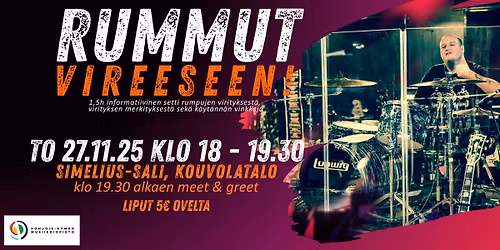 Rummut vireeseen - kouluttajana Mika "Kaasu, Gas Lipstick" Karppinen