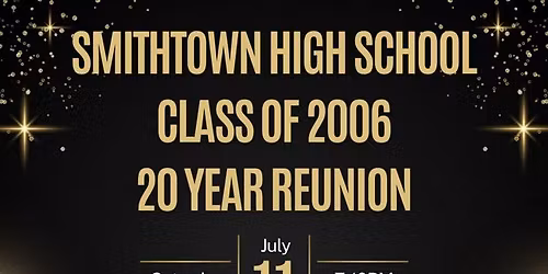 SHS Class of 2006 20 YEAR Reunion