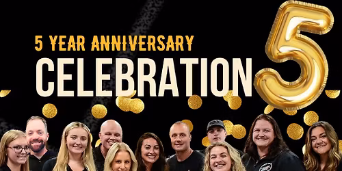 5 Year Anniversary Week + 5k Fun Run! \ud83e\udde8\ud83c\udf89 