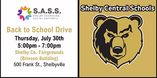 SASS Back to School Distribution - Shelby Central Schools