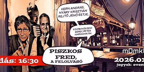 R\u00c1AD\u00c1S: Piszkos Fred a felolvas\u00f3