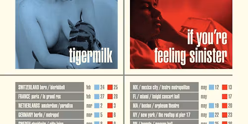 Belle and Sebastian Hollywood Tickets