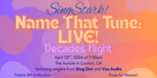 Name That Tune: LIVE Decades Night
