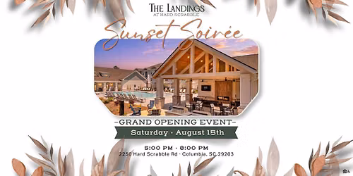 The Landings at Hard Scrabble Sunset Soiree Grand Opening Party