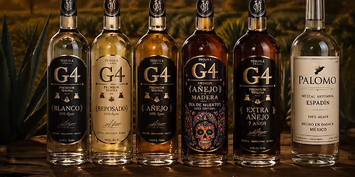 Agave Cocktail Tasting & Dinner featuring G4 Tequila & Palomo Mezcal