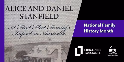 Talk: Alice and Daniel Stanfield at Launceston Library