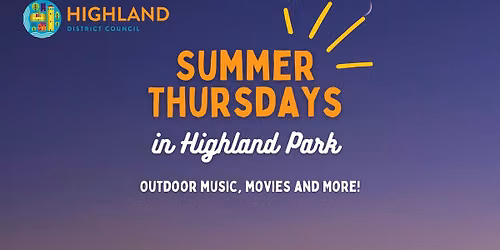 Summer Thursdays in Highland Park: Movie and Pizza