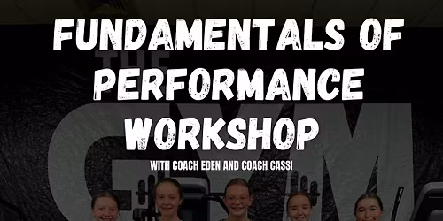 Fundamentals of Performance