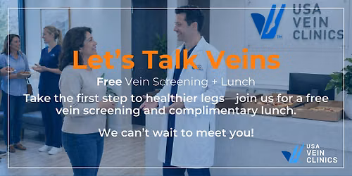 Let's Talk Veins Miami (Kendall) | Free Vein Screening Event + Lunch